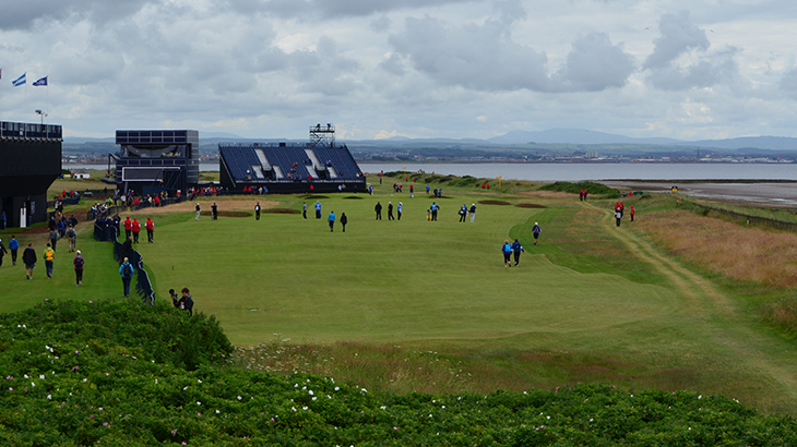 Royal Troon will play at 7,190 yards as a par-71....