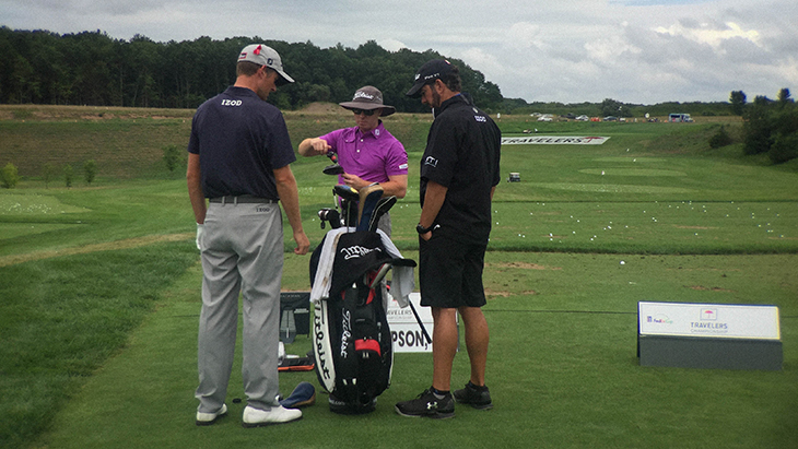 Next up, Titleist Brand Ambassador Webb Simpson. 